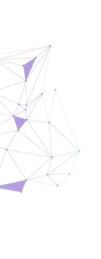 Imagem de pontos que simbolizam linhas de conexão